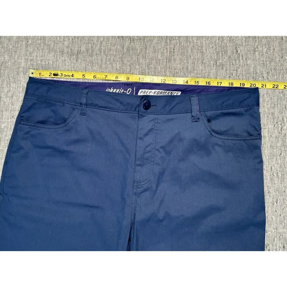 Johnnie O Marin Prep-Formance Pants Mens 40x32 High Tide 5-Pocket Stretch